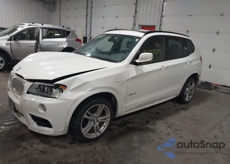 2012 BMW X3 xDrive35I из США, поврежденный, VIN 5UXWX7C58CL737678